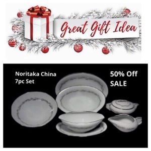 Hostess Set by:  Noritaka China Serving Set  (7pc)